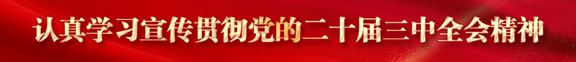 認真學習宣傳貫徹黨的二十屆三中全會精神